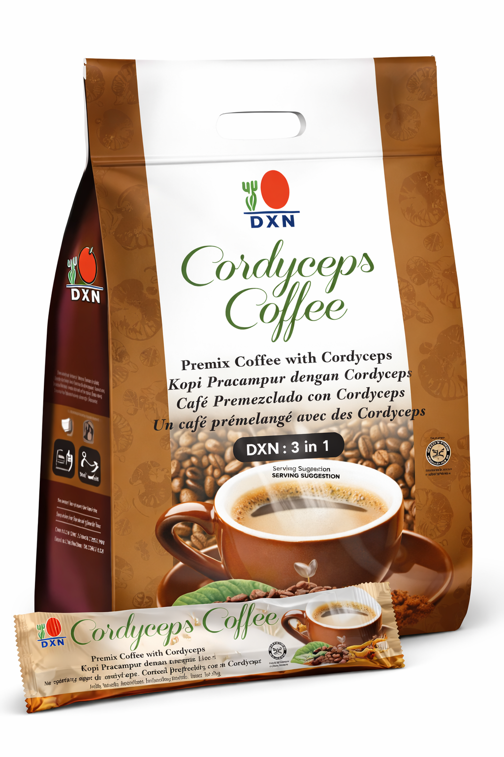FB129 DXN CAFÉ CORDYCEPS 3 EN 1