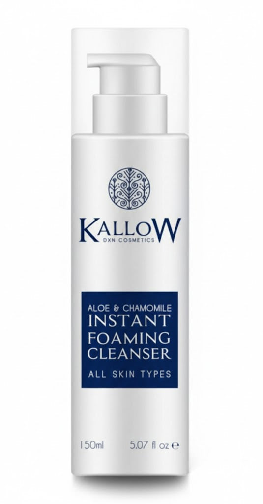 SC081 DXN Kallow – Aloe & Chamomile Instant Foaming Cleanser