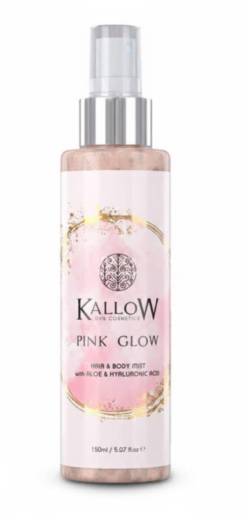 SC113    DXN Kallow – Pink Glow Hair & Body Mist with Aloe & Hyaluronic Acid